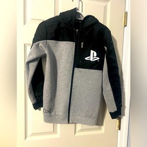 Primark PlayStation gray and black hoodie 12-13 yrs
